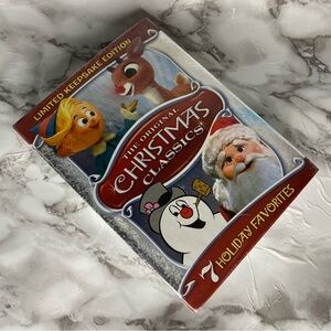 The Original Christmas Classics DVD 7 Holiday Favorites Sealed Bonus CD